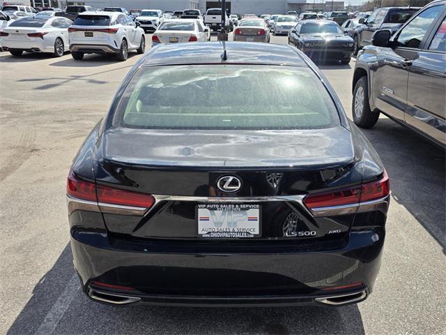 used 2020 Lexus LS 500 car, priced at $49,995