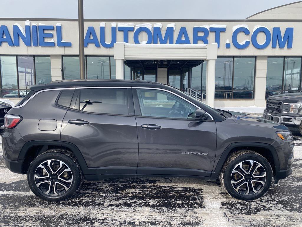 used 2022 Jeep Compass car, priced at $22,684