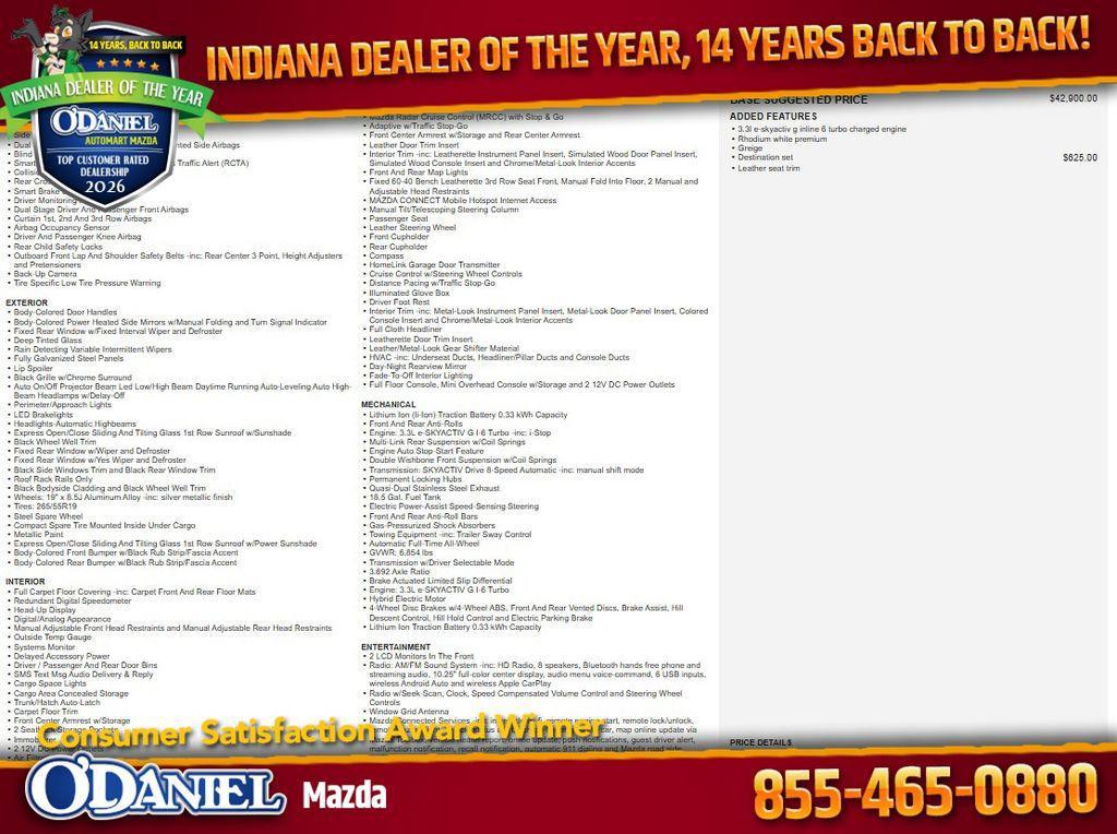 used 2024 Mazda CX-90 car, priced at $32,098