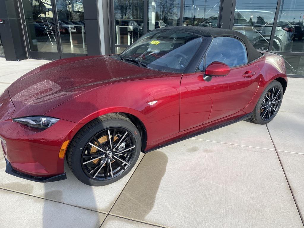 new 2025 Mazda MX-5 Miata car, priced at $38,820