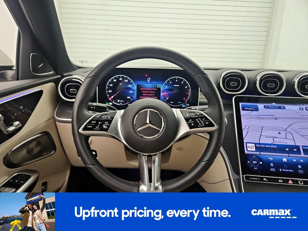 used 2024 Mercedes-Benz C-Class car, priced at $37,998