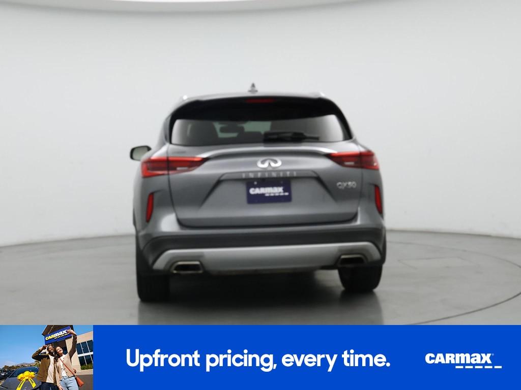 used 2020 INFINITI QX50 car, priced at $20,998