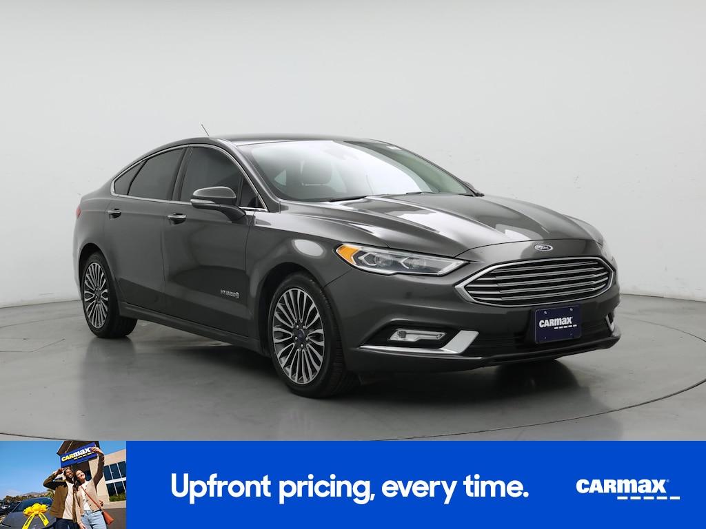 used 2018 Ford Fusion Hybrid car, priced at $15,998