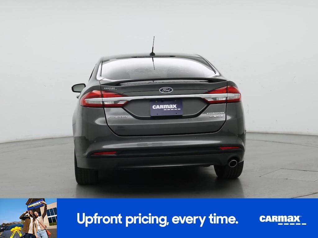 used 2018 Ford Fusion Hybrid car, priced at $15,998