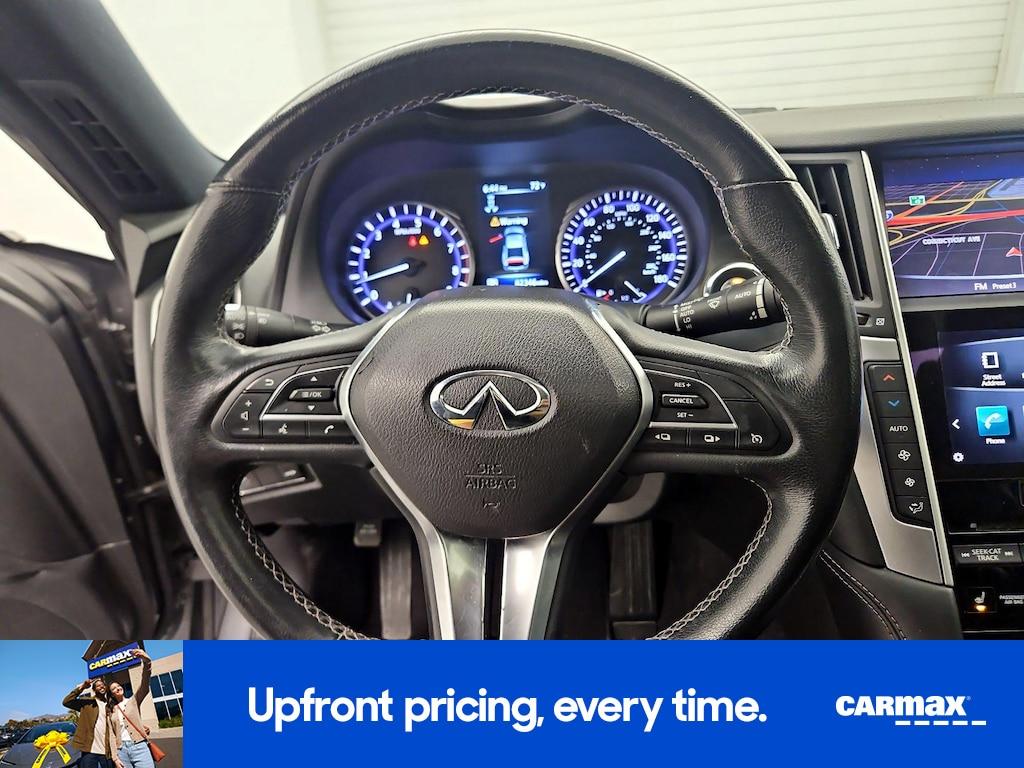 used 2017 INFINITI Q60 car, priced at $21,998