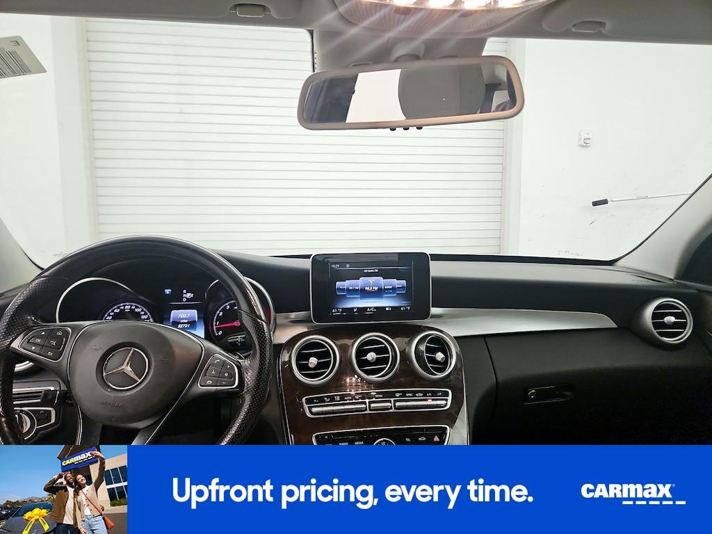 used 2015 Mercedes-Benz C-Class car, priced at $16,998