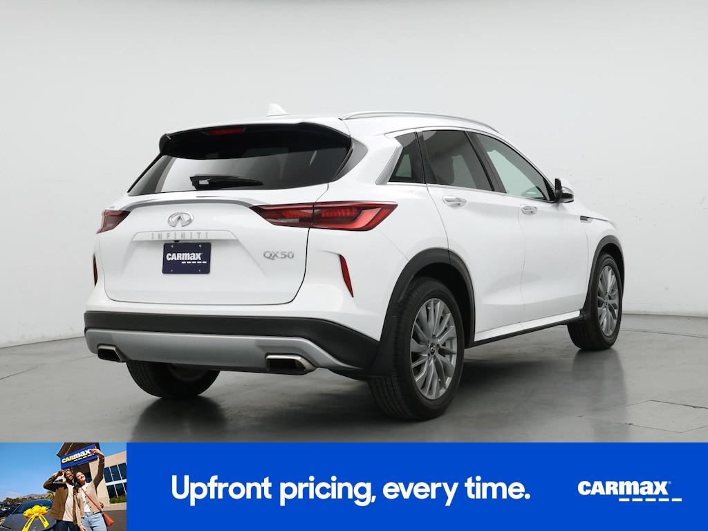 used 2023 INFINITI QX50 car, priced at $29,998