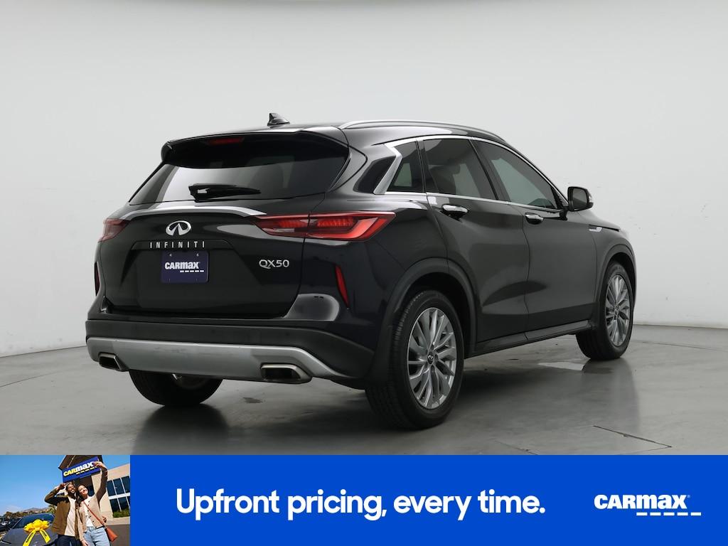 used 2023 INFINITI QX50 car, priced at $24,998