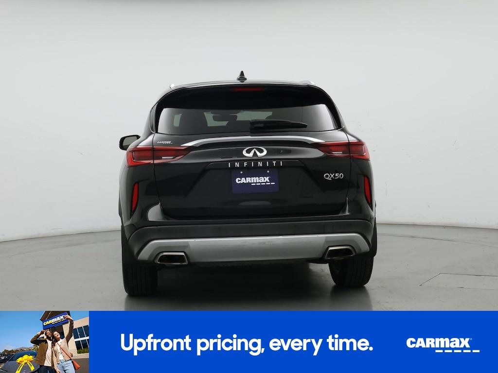 used 2023 INFINITI QX50 car, priced at $24,998
