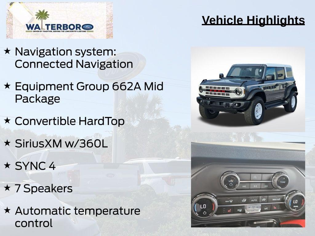 new 2025 Ford Bronco car, priced at $52,817