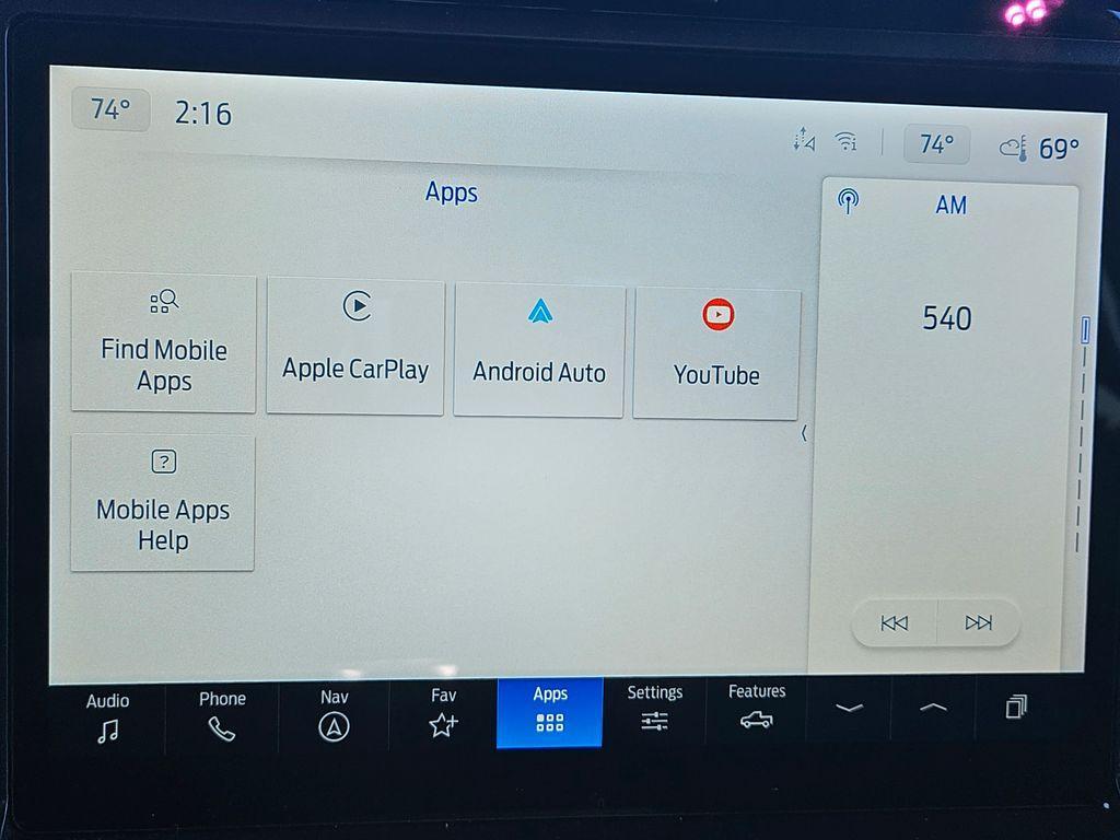 new 2025 Ford F-150 car, priced at $74,123