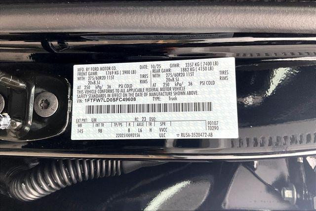 new 2025 Ford F-150 car, priced at $74,950