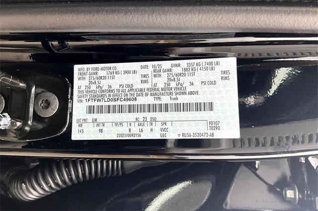 new 2025 Ford F-150 car, priced at $78,985