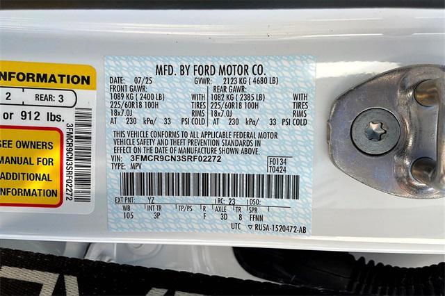 new 2025 Ford Bronco Sport car, priced at $39,700