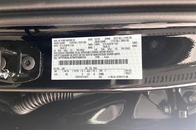new 2025 Ford F-150 car, priced at $56,255