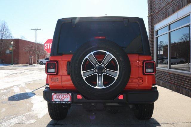 used 2023 Jeep Wrangler car, priced at $34,995