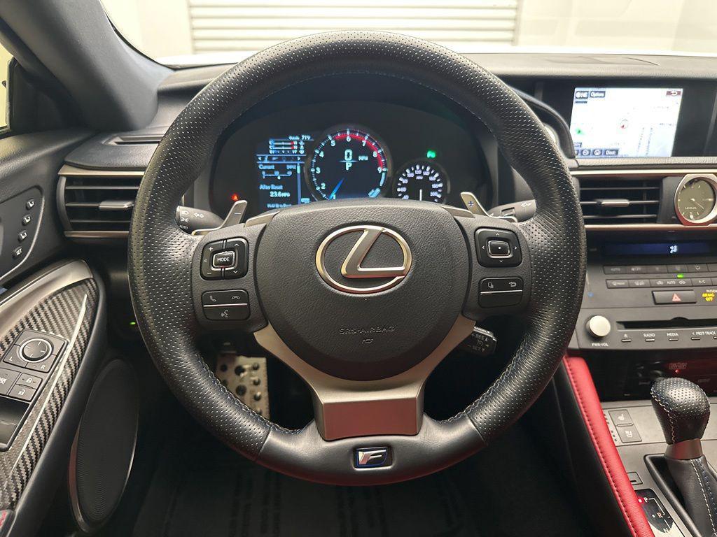 used 2015 Lexus RC F car, priced at $35,995