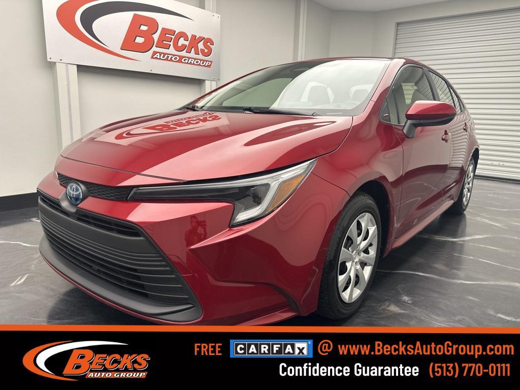 used 2023 Toyota Corolla Hybrid car, priced at $19,859