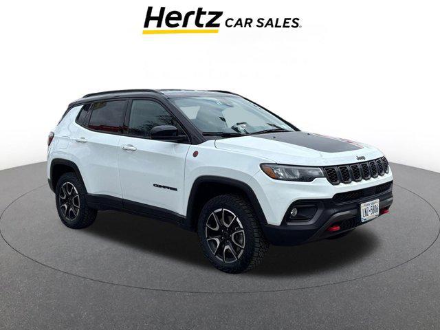 used 2025 Jeep Compass car, priced at $23,647