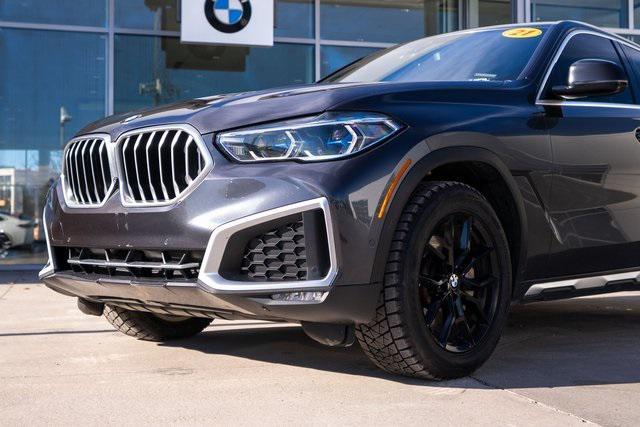 used 2021 BMW X6 car, priced at $32,841