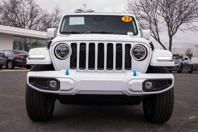 used 2022 Jeep Wrangler Unlimited 4xe car, priced at $34,531