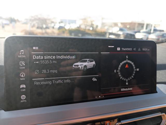 used 2023 BMW X3 car, priced at $39,599