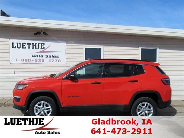 used 2021 Jeep Compass car, priced at $15,900