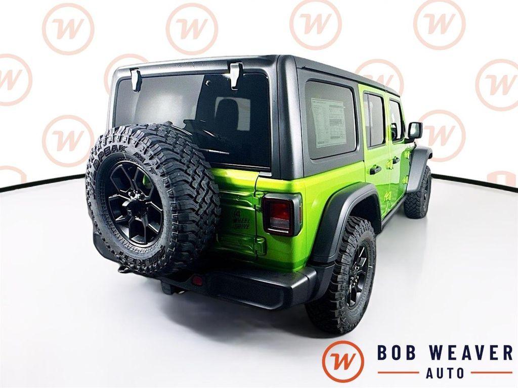 new 2025 Jeep Wrangler car, priced at $50,097