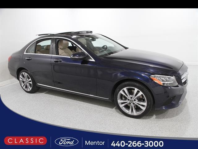 used 2021 Mercedes-Benz C-Class car, priced at $25,990