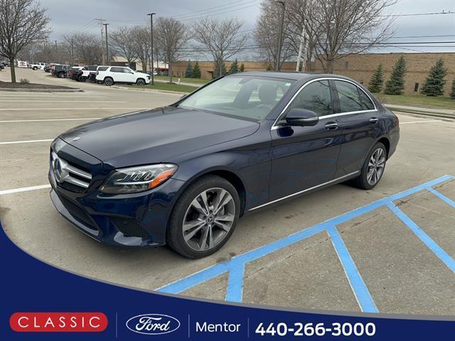 used 2021 Mercedes-Benz C-Class car, priced at $25,990