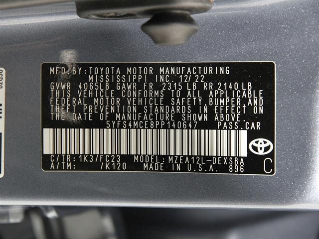 used 2023 Toyota Corolla car, priced at $20,990