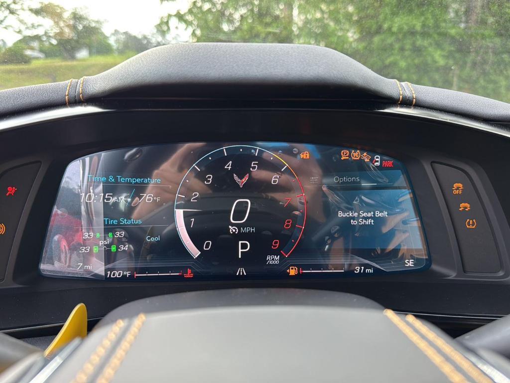 new 2025 Chevrolet Corvette car, priced at $136,635