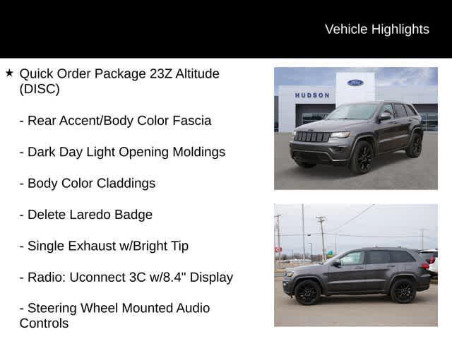 used 2017 Jeep Grand Cherokee car, priced at $14,998