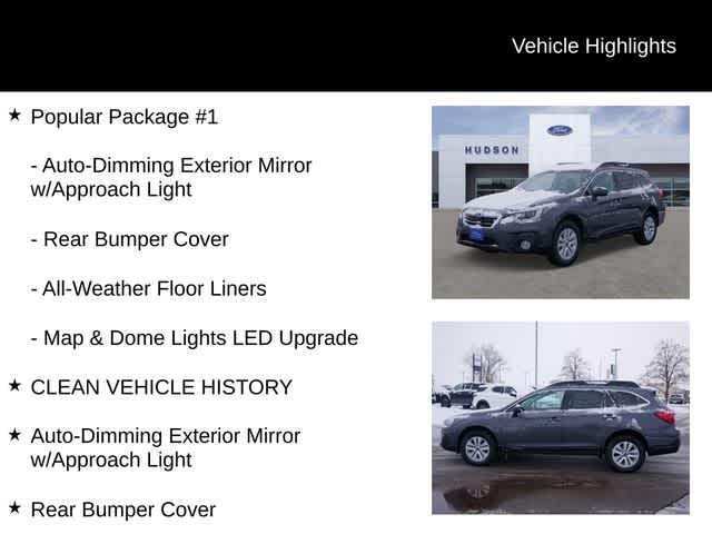 used 2018 Subaru Outback car, priced at $16,283