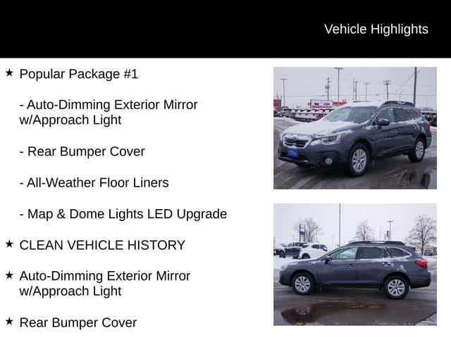 used 2018 Subaru Outback car, priced at $16,488