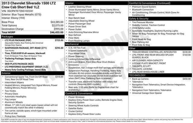 used 2013 Chevrolet Silverado 1500 car, priced at $16,140