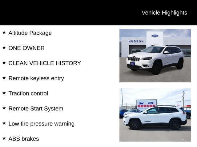 used 2020 Jeep Cherokee car, priced at $15,998