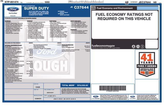 used 2018 Ford F-350 car, priced at $57,327