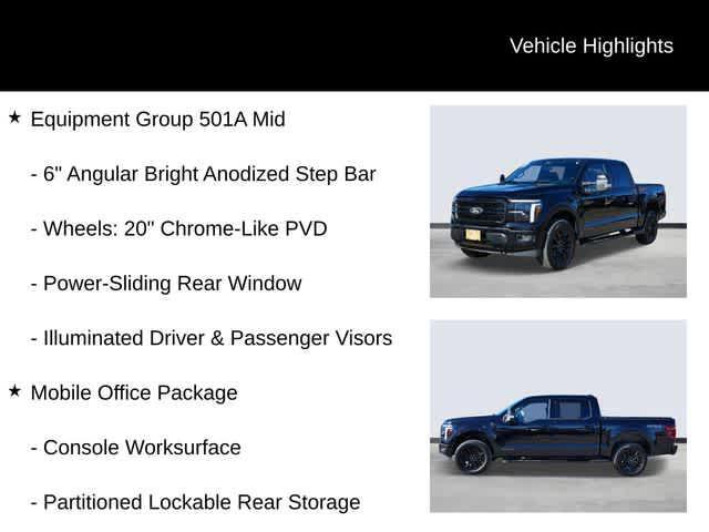 used 2025 Ford F-150 car, priced at $57,493