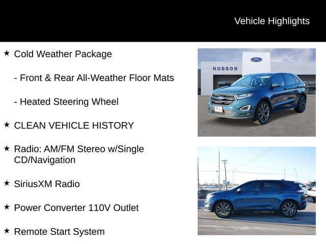 used 2016 Ford Edge car, priced at $14,998