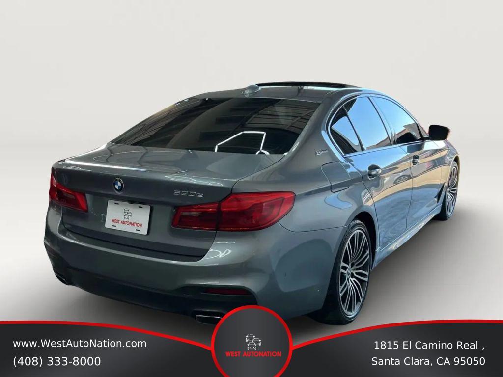 used 2018 BMW 530e car, priced at $17,499