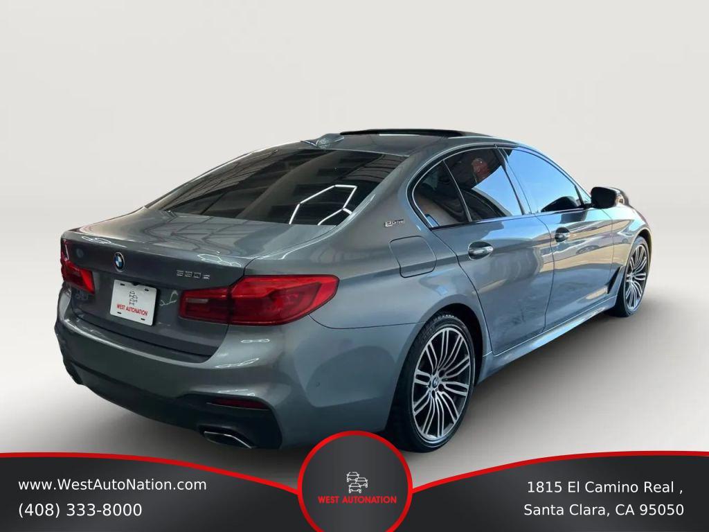 used 2018 BMW 530e car, priced at $17,499