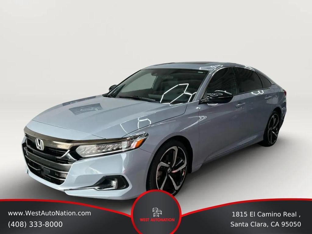 used 2021 Honda Accord car, priced at $22,499