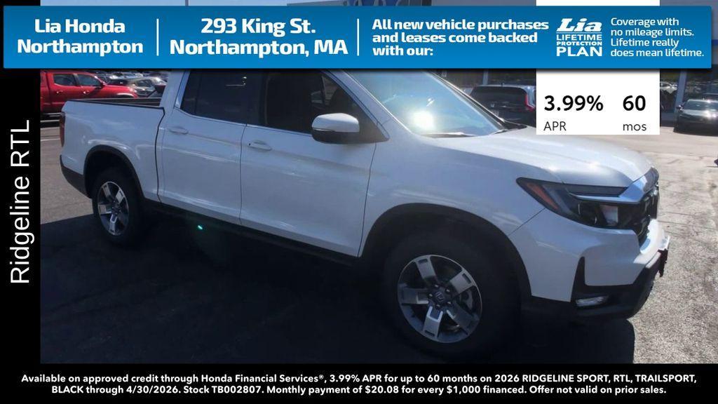 new 2026 Honda Ridgeline car, priced at $45,345