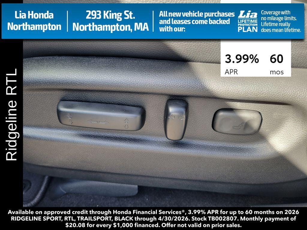 new 2026 Honda Ridgeline car, priced at $45,345