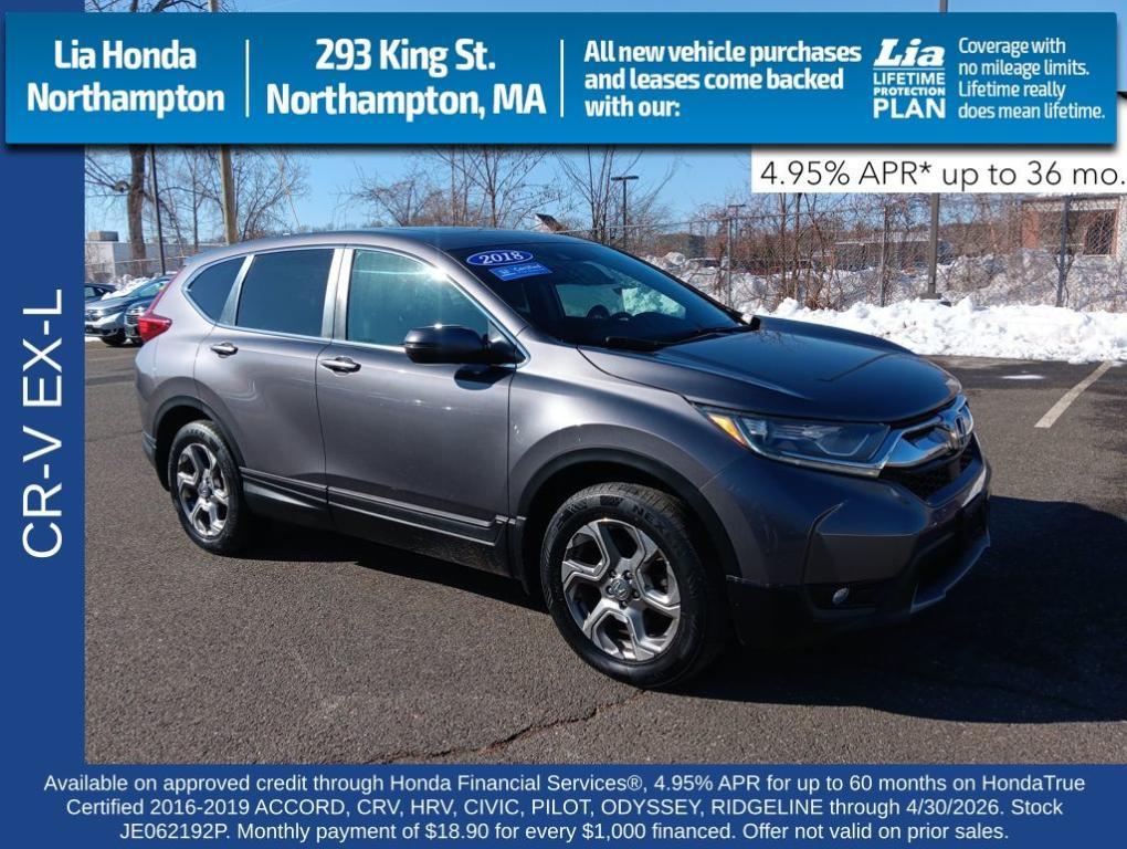 used 2018 Honda CR-V car, priced at $19,986