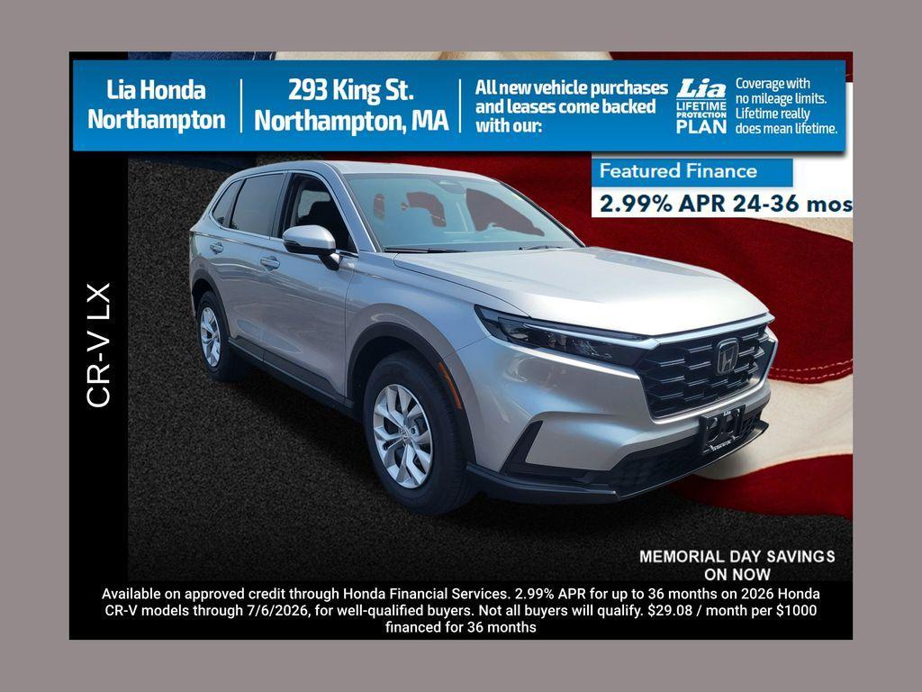 new 2026 Honda CR-V car, priced at $33,870