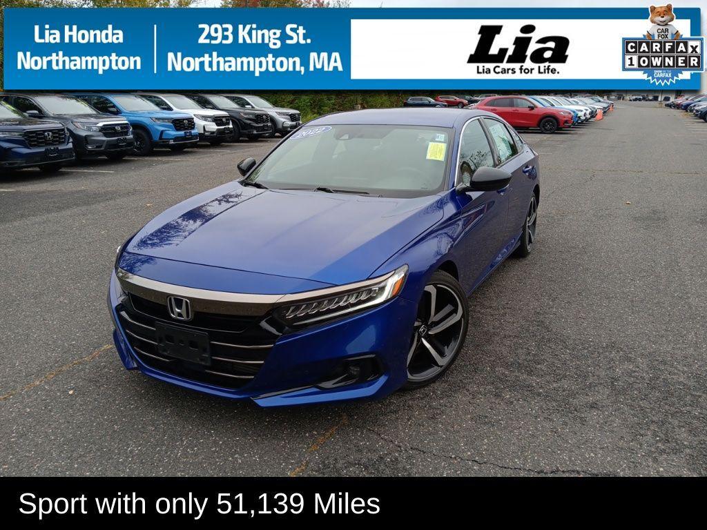 used 2022 Honda Accord car, priced at $23,486