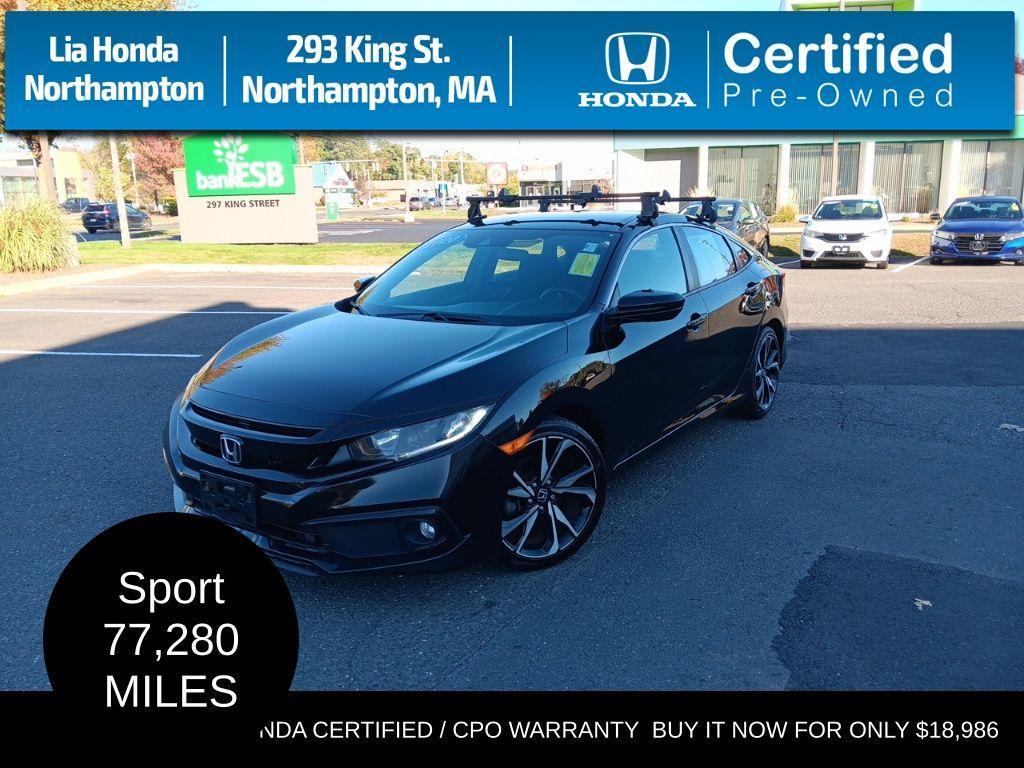 used 2020 Honda Civic car, priced at $18,986