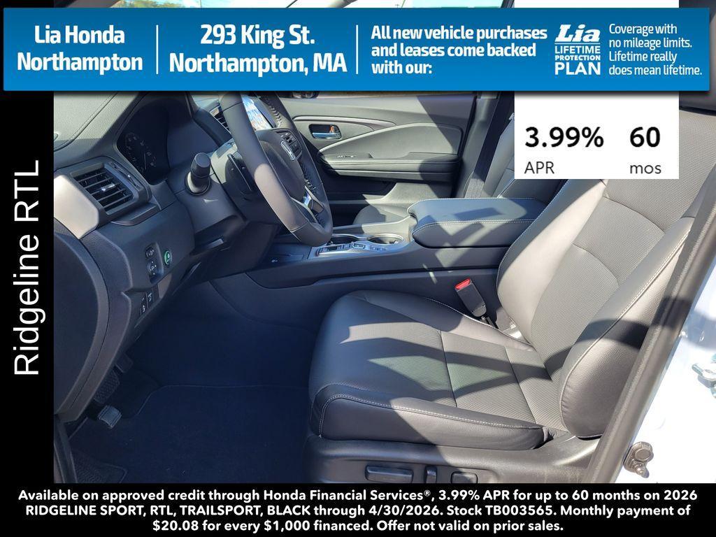 new 2026 Honda Ridgeline car, priced at $44,890